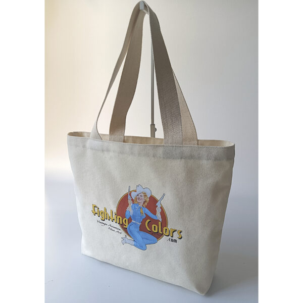 Fighting Colors Canvas Tote Bag